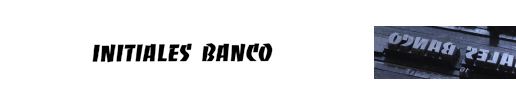 Initiales Banco
