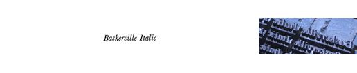 Baskerville Italic