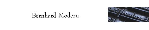 Bernhard Modern