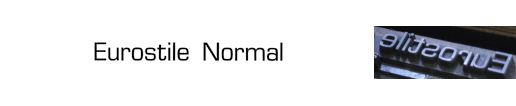 Eurostile Normal
