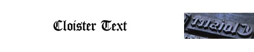 Cloister Text