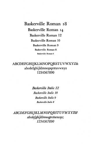 Baskerville Roman