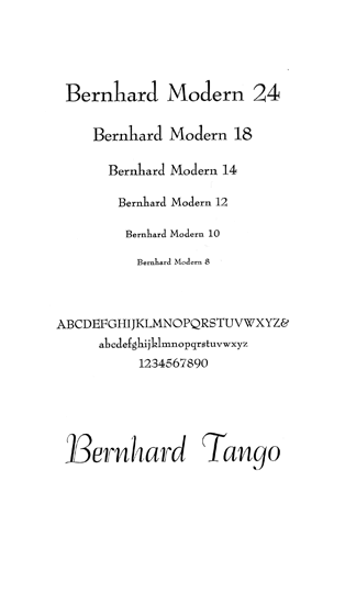 Bernhard Tango