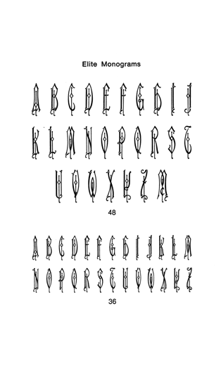 Elite Monograms