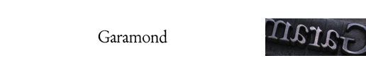 Garamond (ATF製)