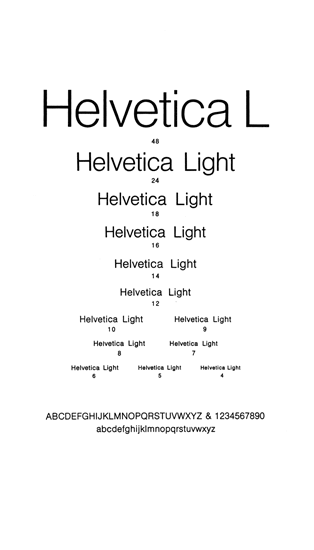 Helvetica Light