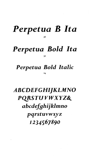 Perpetua Bold Italic